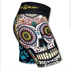 *INKnBURN Vault* Calavera 6” Shorts